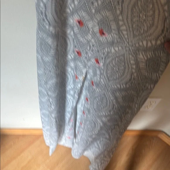 Gray and Multicolor Halter Dress size small - Picture 4 of 8